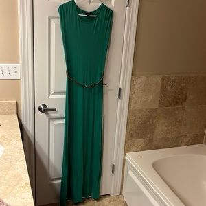 Long Tall Sally Sleeveless Belted Maxi Dress